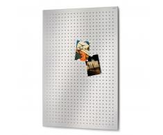 blomus Magnettafel - Gelochter Edelstahl