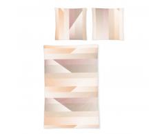 Irisette CAPRI MAKO-SATIN Bettwäsche-Set - peach - 155x220 / 80x80 cm