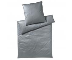 Elegante Solid Jersey Bettwäsche aus Mako-Jersey - Graphit - 40x80 cm