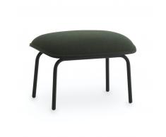 Normann Copenhagen Pad Fußhocker - Black/Synergy - H 41 x L 60,5 x D 45,5 cm