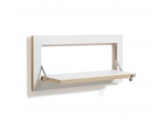 AMBIVALENZ Fläpps Regal - Weiß - H/B/T 27x60x18 cm