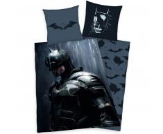 Batman Bettwäsche-Set - schwarz - 135x200 / 80x80 cm