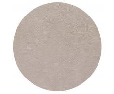 Lind DNA Circle Hippo Tischset - 4er Set - warm grey - 4er Set - Ø 40 cm
