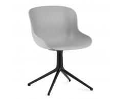 Normann Copenhagen Hyg Drehsessel - Grey - H 84 x L 54 x D 55,5 cm - Sitzhöhe 46 cm