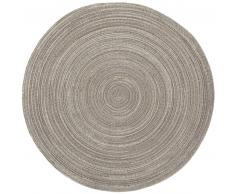 Pichler SAMBA Tischset 6er-Set rund - taupe - 6 Stück à Ø 38 cm