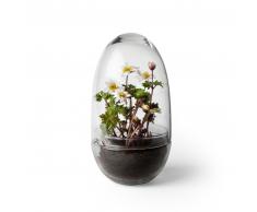 Design House Stockholm Grow Gewächshaus - klar - Höhe 24 cm - Ø 12 cm
