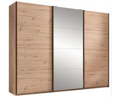 Z2 Schwebetürenschrank 3-türig ORLANDO,Holznachbildung,eiche