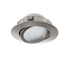 Eglo Leuchten LED-Einbauspot Pineda PINEDA,Kunststoff,grau