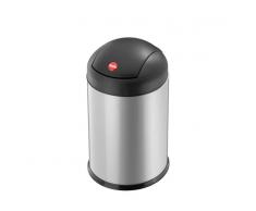 Hailo Stand-Kosmetikeimer 4L silber,Stahl,silber