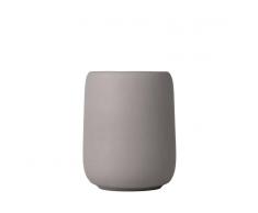 blomus Zahnputzbecher, Farbe Satellit SONO,Keramik,taupe