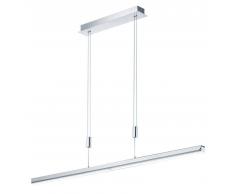 B-Leuchten LED Pendelleuchte OPEN OUT,Eisen,chrom