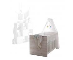 Zurbrüggen Babybett CUBY,Holznachbildung,natur
