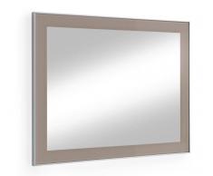VOSS Spiegel SANTINA,Holzfurnier,taupe
