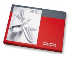 Justinus Besteck Style Art 60-tlg. STYLE ART,Edelstahl,chrom