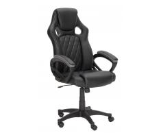 XORA Racing Bürostuhl NIKKI,Kunstleder,schwarz