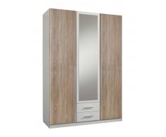 Z2 Drehtürenschrank 3-türig SKATE,Holznachbildung,eiche