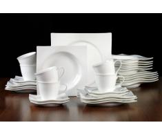 Ritzenhoff Kaffeebecher Sinfonia,Porzellan,Weiß