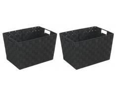 Zurbrüggen Aufbewahrungskorb Adria Black,Polyproplyen,schwarz