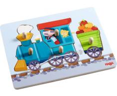 Haba Greifpuzzle Eisenbahn,Holz,multicolour