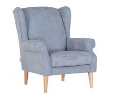Z2 Ohrensessel FLOW,Stoff,blau