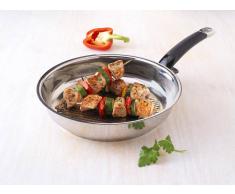 Fissler Pfanne Crispy Steelux Premium CRISPY STEELUX PREMI,Edelstahl,silber