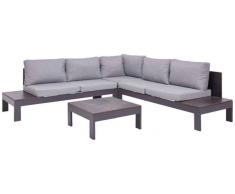 Amatio Lounge-Set PANAMA,Stoff,grau