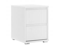 BOXXX Nachtkommode LINE,Holznachbildung,Weiß