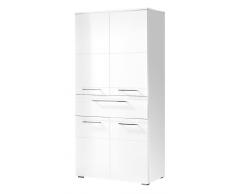 Pelipal Midischrank 76 cm DORIA,Holznachbildung,Weiß