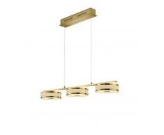 Trio Leuchten LED-Pendelleuchte AGENTO,Metall,gold