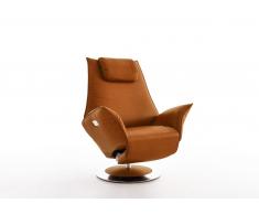 Koinor Drehsessel SAFIRA,Leder,braun