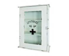 Zurbrüggen Medizinschrank,Metall,Weiß