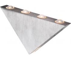 Zurbrüggen LED-Wandleuchte,Aluminium,alu