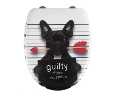 Zurbrüggen Premium WC-Sitz Guilty Dog,Duroplast,multicolour