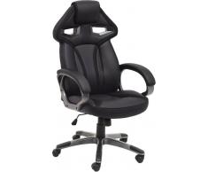 XORA Racing Bürostuhl SPACE ONE,Kunstleder,schwarz