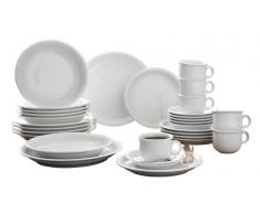 Rosenthal Kombiservice 30tlg. Trend weiß TREND WEISS,Porzellan,Weiß