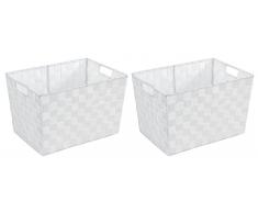 Zurbrüggen Aufbewahrungskorb Adria Weiß,Polyproplyen,Weiß