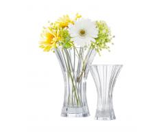 Nachtmann Vase 2er Set Saphir SAPHIR,Glas,klar