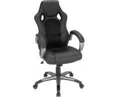 XORA Racing Bürostuhl Panamera,Kunstleder,schwarz