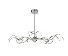 SOMPEX LED-Pendelleuchte Octopus,Metall,silber