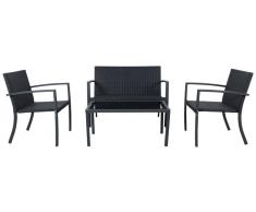 XORA Lounge-Set LEIPZIG,Aluminium,anthrazit