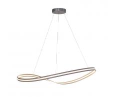 Zurbrüggen LED-Pendelleuchte INFINITY,Aluminium,Weiß