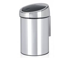 Brabantia Abfalleimer TOUCH BIN,Edelstahl,silber