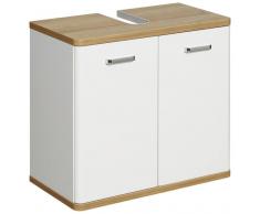 Pelipal Waschbeckenunterschrank NALA,Holznachbildung,Weiß