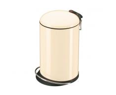 Hailo Tret-Abfallsammler 13L vanille,Stahl,creme