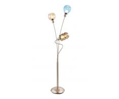 Nino Leuchten Stehleuchte 3flg GIMARO,Glas,multicolour