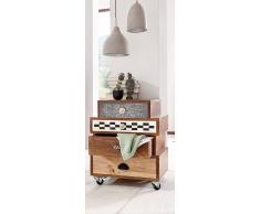 Landscape Rollcontainer SHOWDOWN,Holz,Vintage