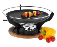 Kela Grillplatte Country 8tlg.,Edelstahl,schwarz