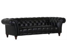 Landscape Sofa 3-sitzig BRADFORD,Leder,braun