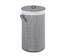 Zurbrüggen Wäschetruhe Bamboo,Bambus,grau