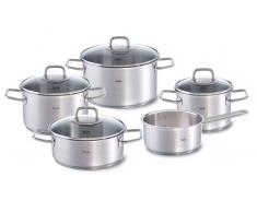 Fissler Topfset VISEO 5-tlg.,Edelstahl,silber